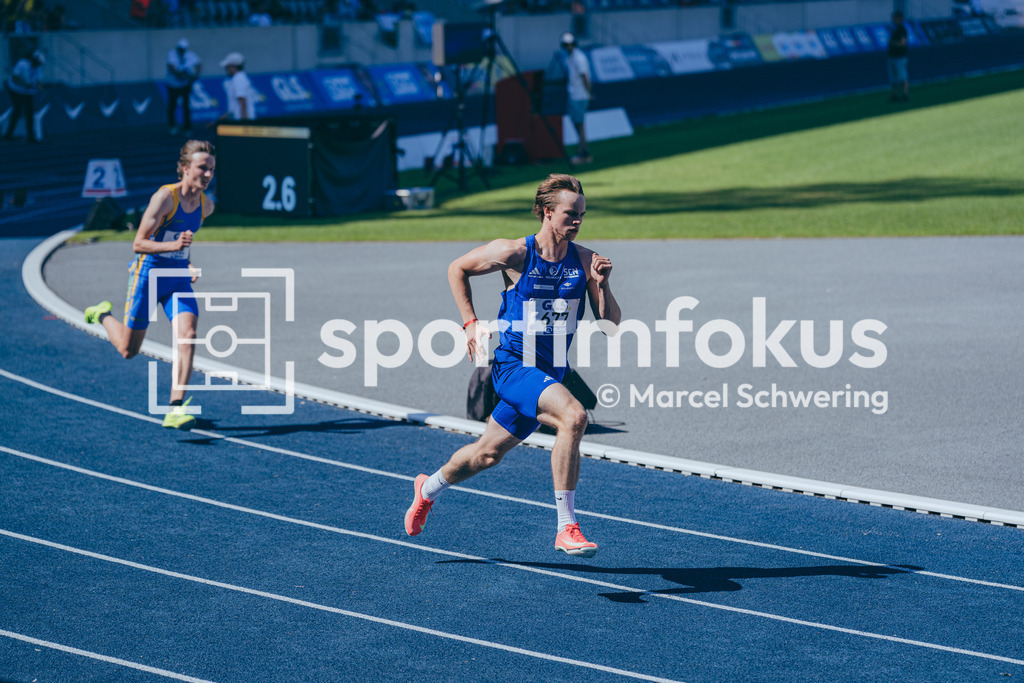 Deutsche Meisterschaften U20 / U16 2026 | Jack Gordon Blackburn, SC Neubrandenburg, 677, 400-Meter-Lauf, Deutsche Meisterschaften der U20 &amp; U16 2026, Lohrheidestadion Bochum-Wattenscheid, 10.07.2026. Foto: Marcel Schwering / sportimfokus - Realisiert mit Pictrs.com