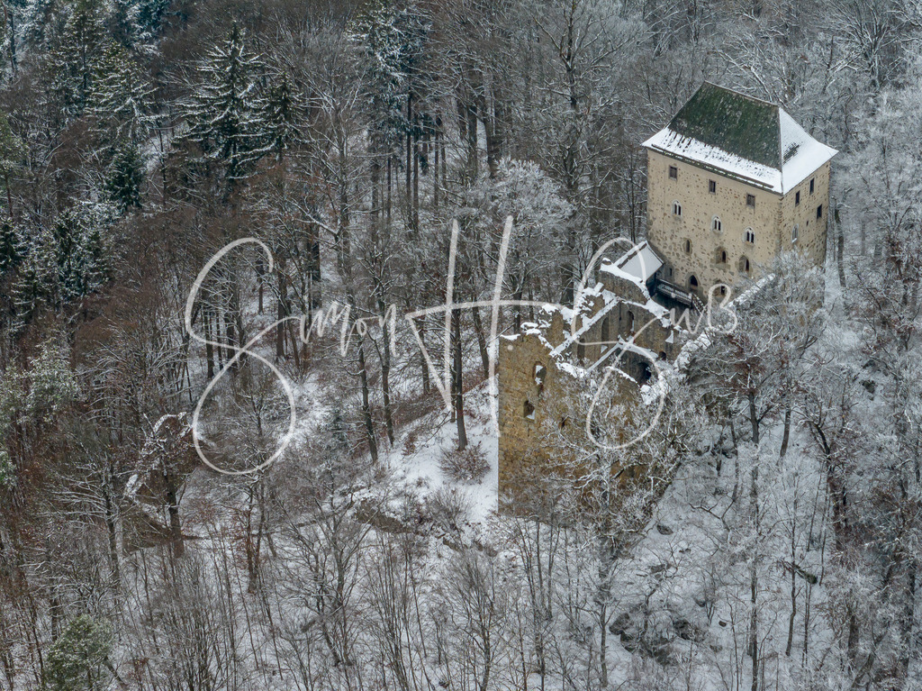 Burgruine Stockenfels im Winter | simonsuess - Realisiert mit Pictrs.com