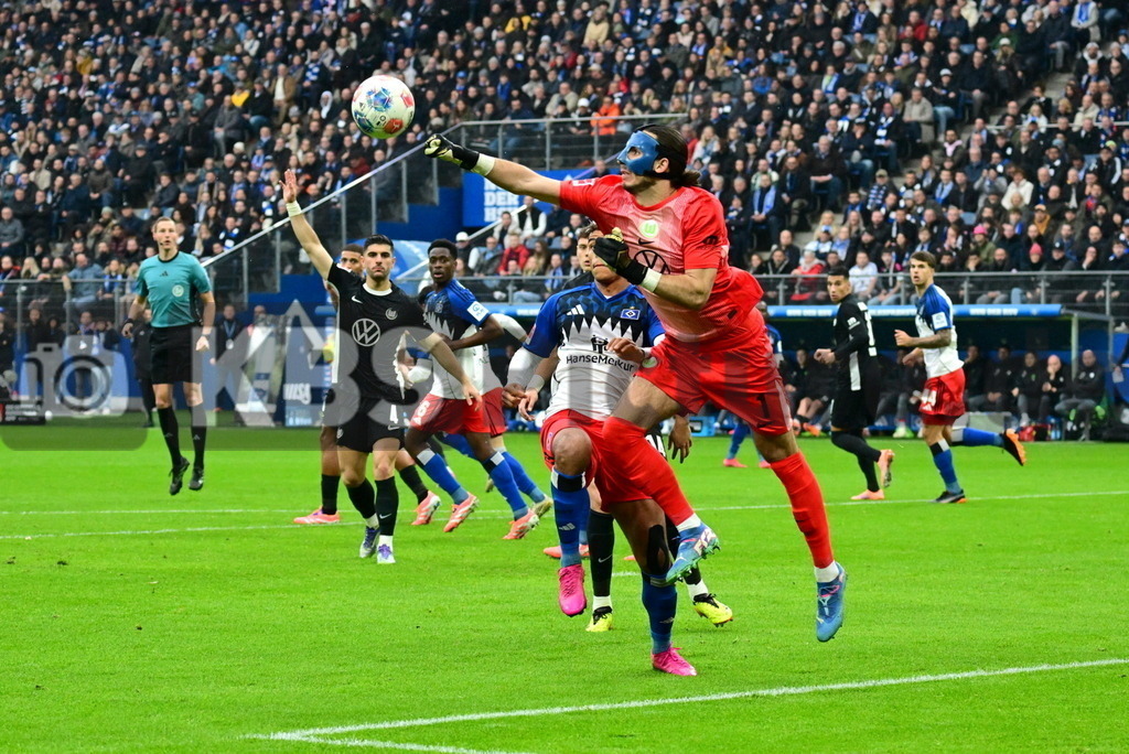 KBS Picture_HSV-Wolfsburg_015 | v.v. Grabara Kamil (VfL Wolfsburg) , Koenigsdoerffer Ransford-Yeboah (HSV) ,Sportplatz :  Volksparkstadion, - Realisiert mit Pictrs.com