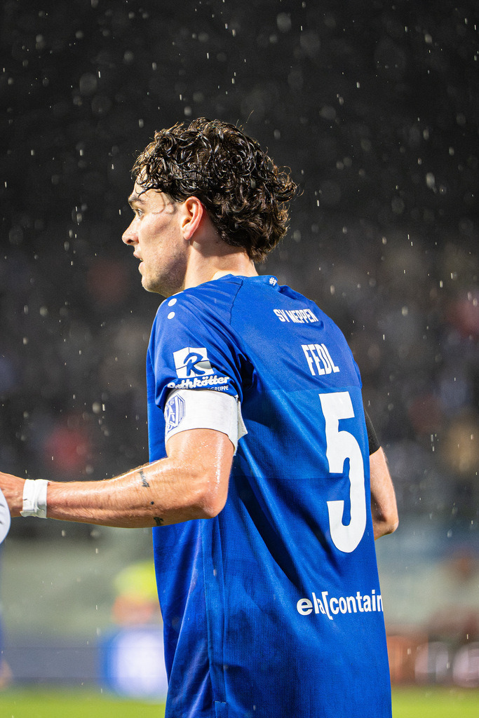 Fußball I Herren I Saison 2025-2026 I Regionalliga Nord I 24. Spieltag I SV Meppen - Hamburger SV II I 2154 | Jonas Fedl (5, SV Meppen) - Realisiert mit Pictrs.com