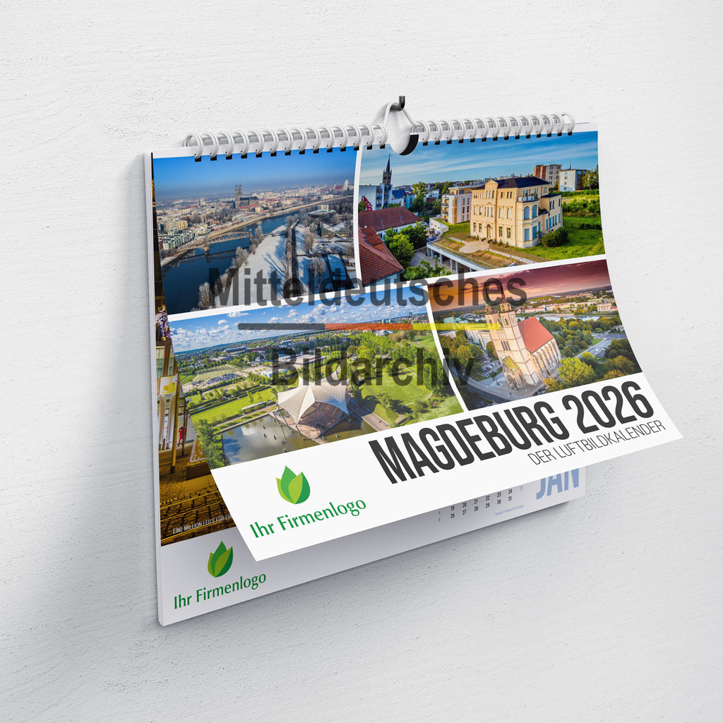 Kalender_Magdeburg_2026_Cover | Die schönsten Luftbilder von Sachen-Anhalt & Mitteldeutschland als Bilddatenbank zur kommerziellen Nutzung. Nutzen Sie unsere Erfahrung seit 2005 in der Luftbildfotografie. - Realisiert mit Pictrs.com