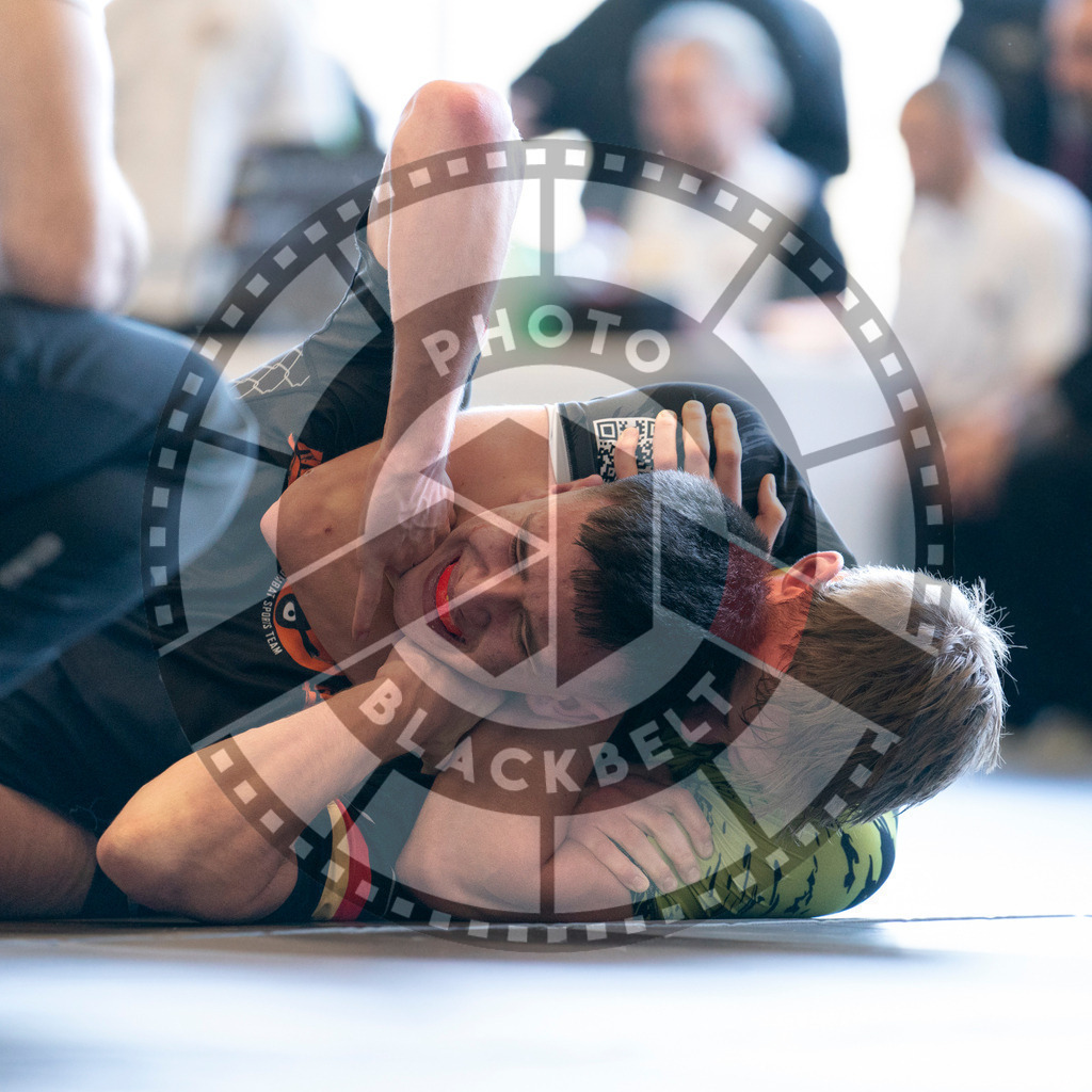 20240309PBB4324 | Fighters compete during the International Luta Livre (ILLCS) Spring Championship in Hannover, Germany, on March 9, 2024.