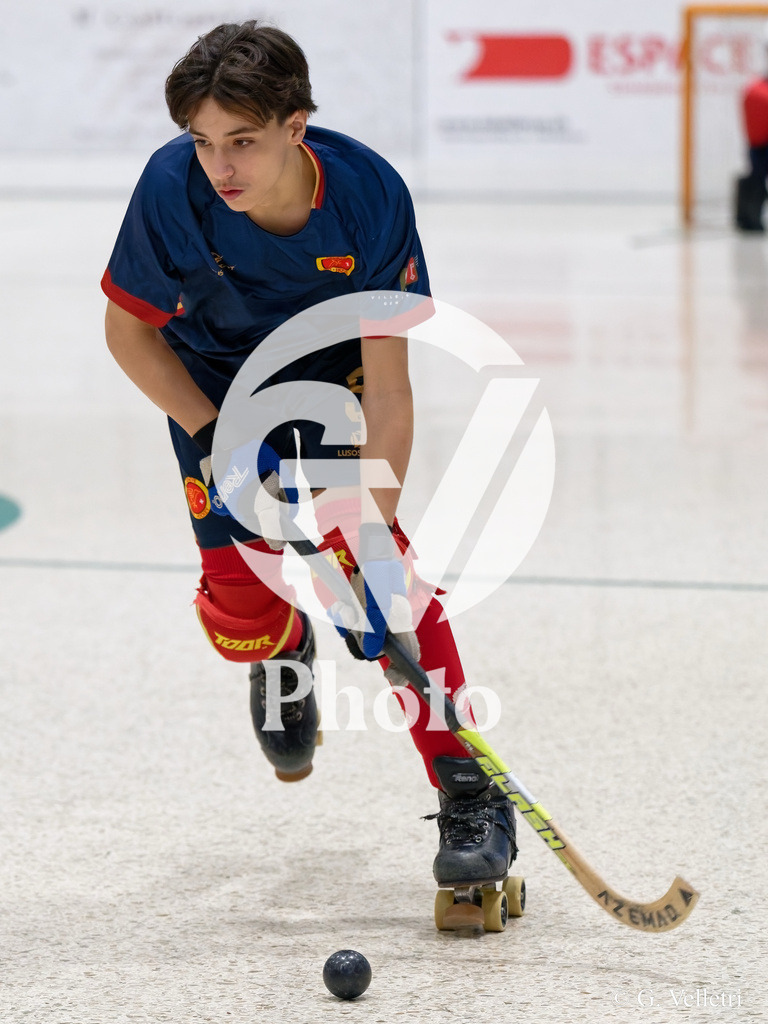U17  - SC Thunerstern  v Geneve RHC A  |  during the U17  match between SC Thunerstern  and Geneve RHC A  at Centre sportif de la queue d'arve in Geneve, Switzerland