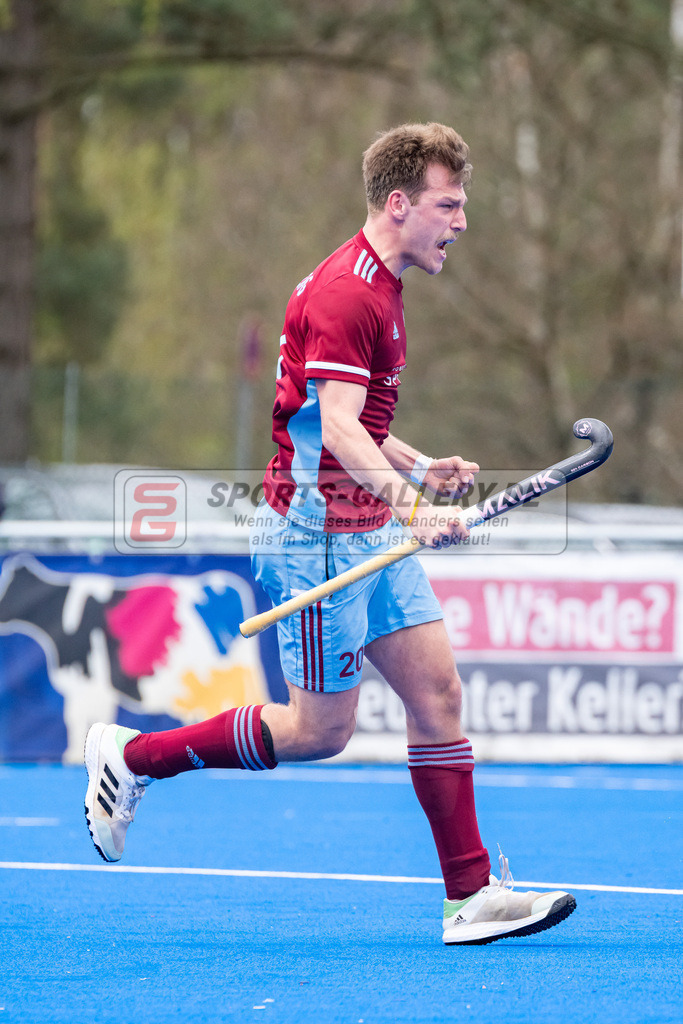 HK_20230415_106913 | 1. Bundesliga Herren Crefelder HTC - UHC Hamburg am 14.4.2023 Crefelder HTC, Krefeld , Sperling Florian ( UHC Hamburg #20 )