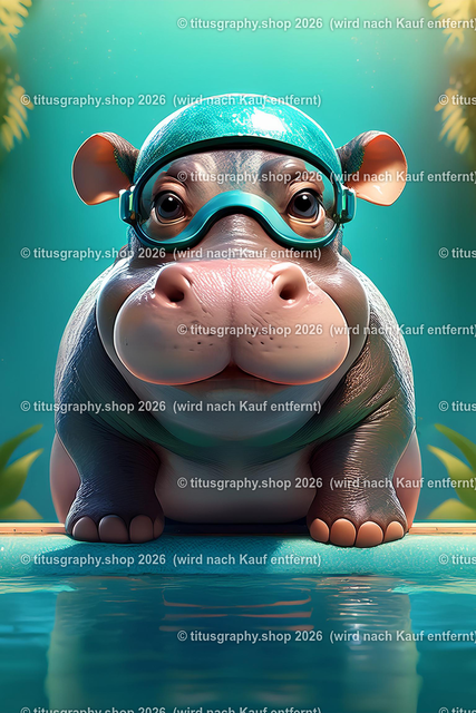 Hippo 005 | titusgraphy-shop: Geschenkideen mit Qualitätsfotos. titusgraphy-shop: gift ideas with quality photos. titusgraphy-shop: idées cadeaux avec photos de qualité.  - Realisiert mit Pictrs.com