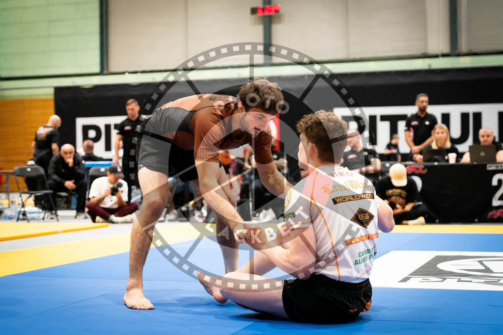 20250906PBB4547 | Fighters compete during the ADCC European Trials  competition in Warsaw, Poland, on September 6, 2025.