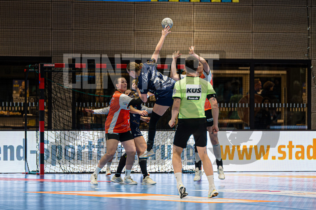 Handball I Frauen I Saison 2025-2026 I Bundesliga I Buxtehuder SV - HSG Blomberg-Lippe | CONTRAST ZERØ MEDIA - Realisiert mit Pictrs.com