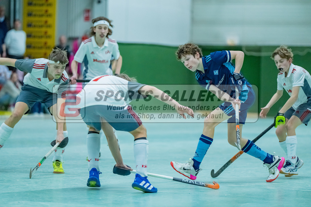 HK_20240225_108432 | 2. Halbfinale Deutsche Meisterschaft MU14 am 25.2.2024 Halle RW Köln, Köln ,