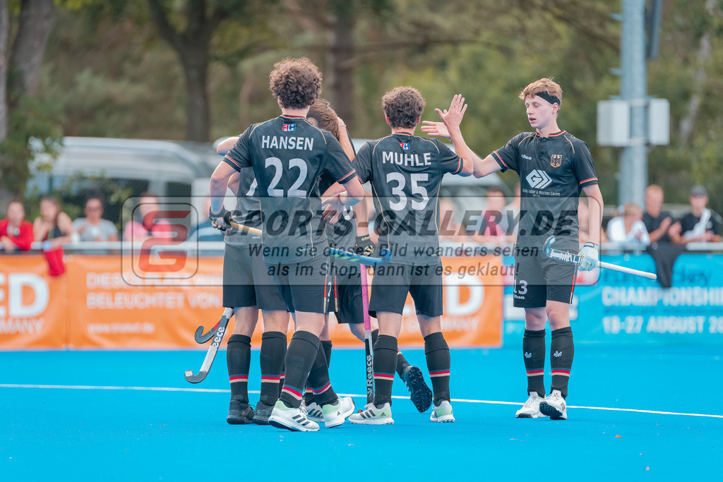 HK_20230712_101623 | Euro Hockey MU18 Belgium vs Germany Championship Girls &amp; Boys am 12.7.2023 CHTC , Krefeld ,