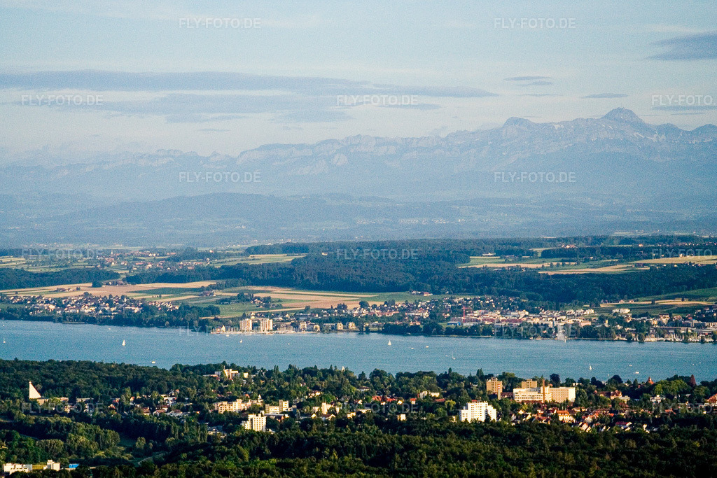 Luftbild: Konstanz, Kreuzlingen im Ortsteil Kurzrickenbach in Kreuzlingen im Bundesland Thurgau in Schweiz. Foto: IMG_11633.jpg vom 05.07.2008 durch Werner Riehm/FLY-FOTO.de