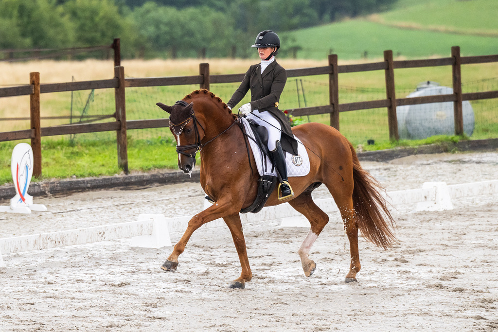 Luxembourg Dressage Championship 2025 - Senior League A (Elite) | Luxembourg Dressage Championship 2025 - Mandy Zimmer on Dragon Welt - Realisiert mit Pictrs.com