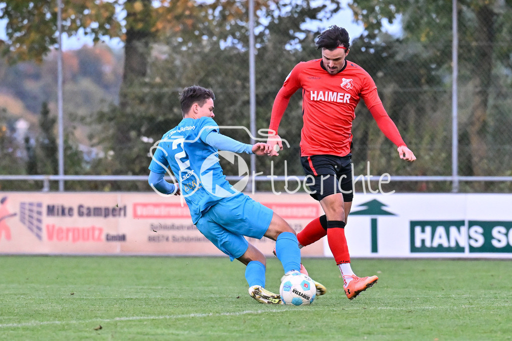 TSV Aindling - SC Oberweikertshofen | Foul vor roter Karte
