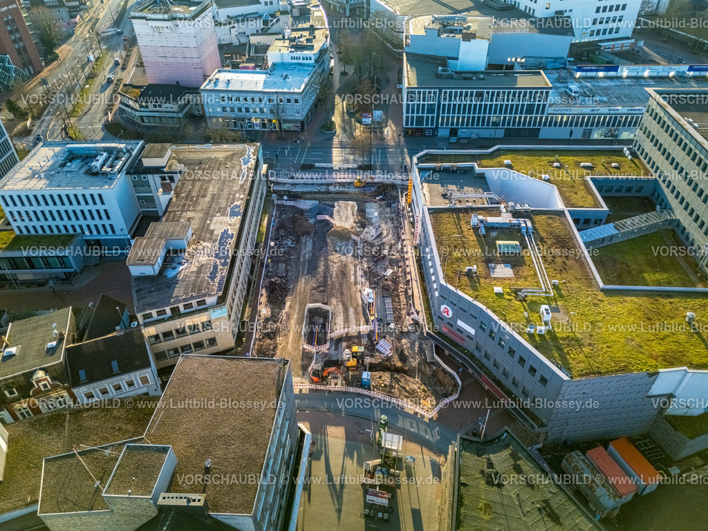 Hamm2502600043-HDR | Luftbild, Baustelle Westentor, Mitte, Hamm, Ruhrgebiet, Nordrhein-Westfalen, Deutschland