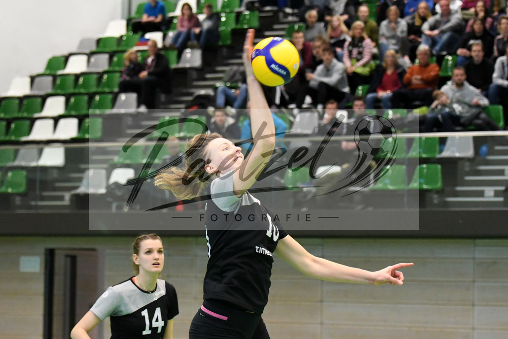 20200202_VCOOTB_0119 | Volleyball, Frauen:   waehrend des Spiels der Regionalliga NordWest zwischen VC Osnabrueck und Oldenburger TB in der Schlosswall-Halle am 02.02.2020 in Osnabrueck, Deutschland. - Realisiert mit Pictrs.com
