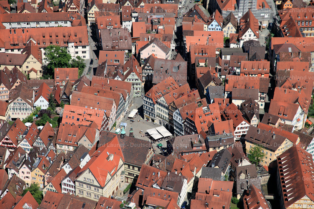3091559 | Altstadtbereich um den Marktplatz von Tübingen