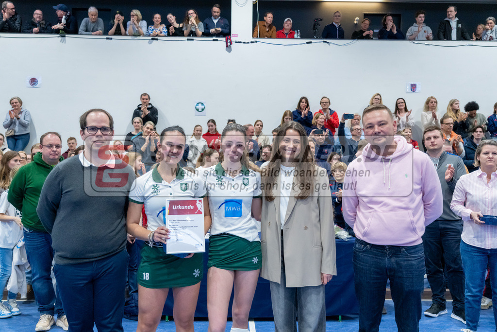 HK_20250223_103345 | Deutsche Meisterschaft wU14 Finale und Ehrungen am 23.2.2025 Düsseldorfer HC, Düsseldorf