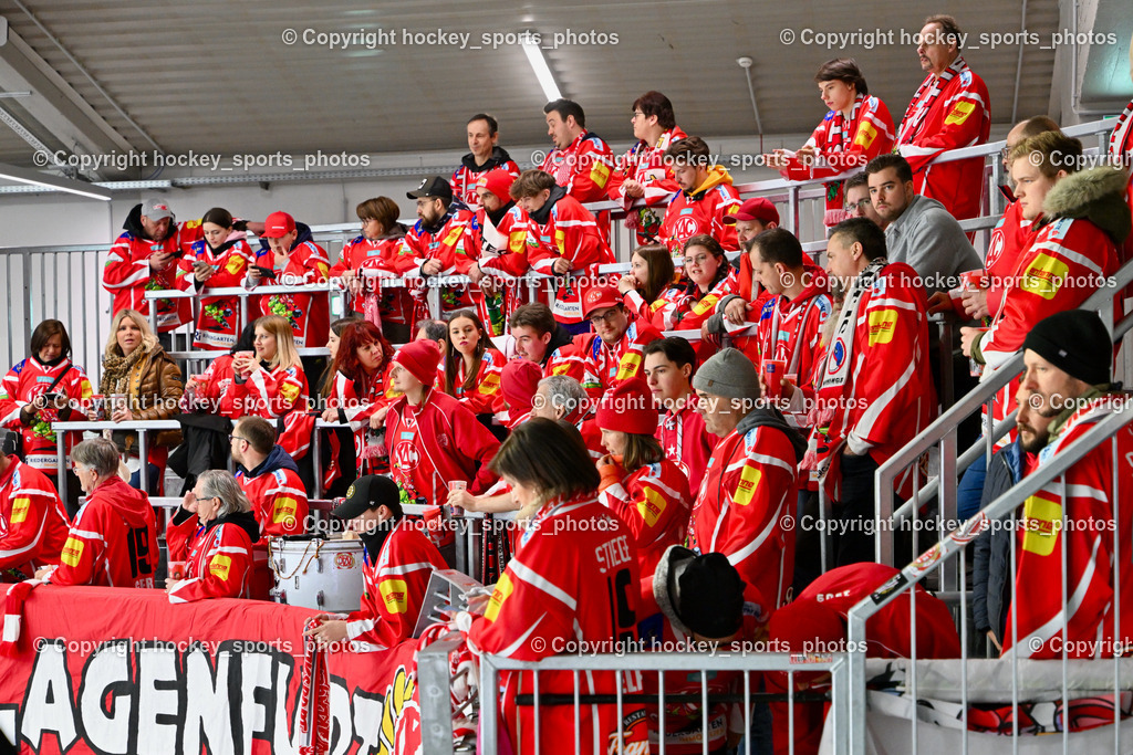 EC KAC vs. EC IDM Wärmepumpen VSV 10.3.2023 | Messehalle Klagenfurt, Heidi Horten Arena, Derby Stimmung, EC KAC Fans