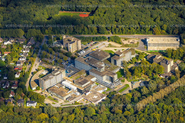 Duisburg241003789 | Luftbild, Sana Kliniken Duisburg Krankenhaus mit Hubschrauberlandeplatz, Wanheimerort, Duisburg, Ruhrgebiet, Nordrhein-Westfalen, Deutschland