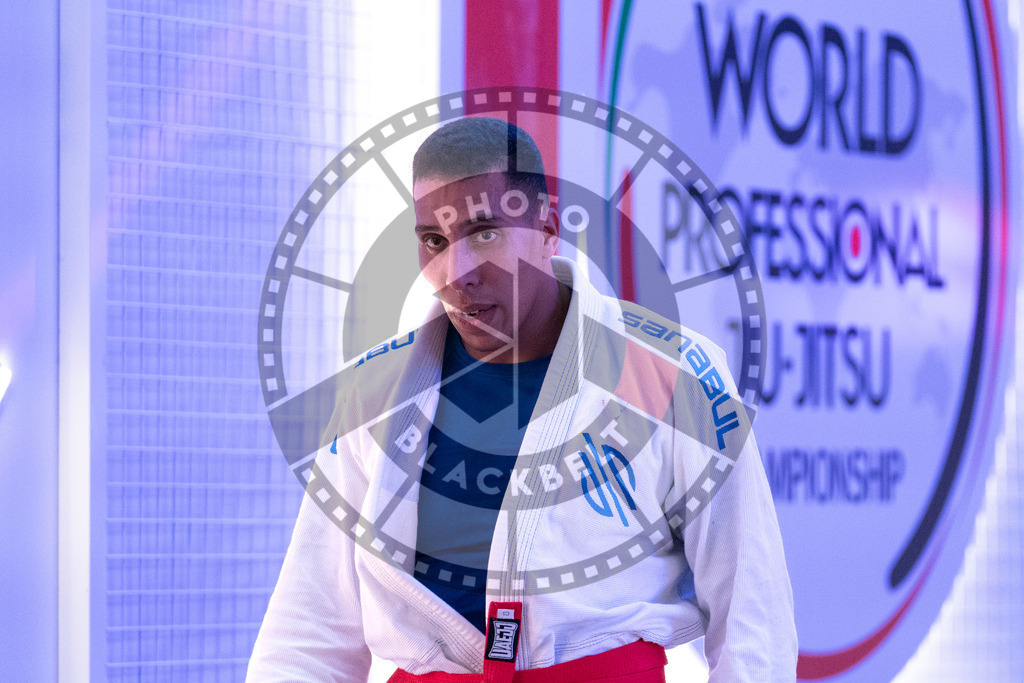 20231106PBB2461 | Fighters compete during the AJP World Master Championship in the Mubadala Arena in Abu Dhabi, Arab United Emirates, on November 6, 2023.