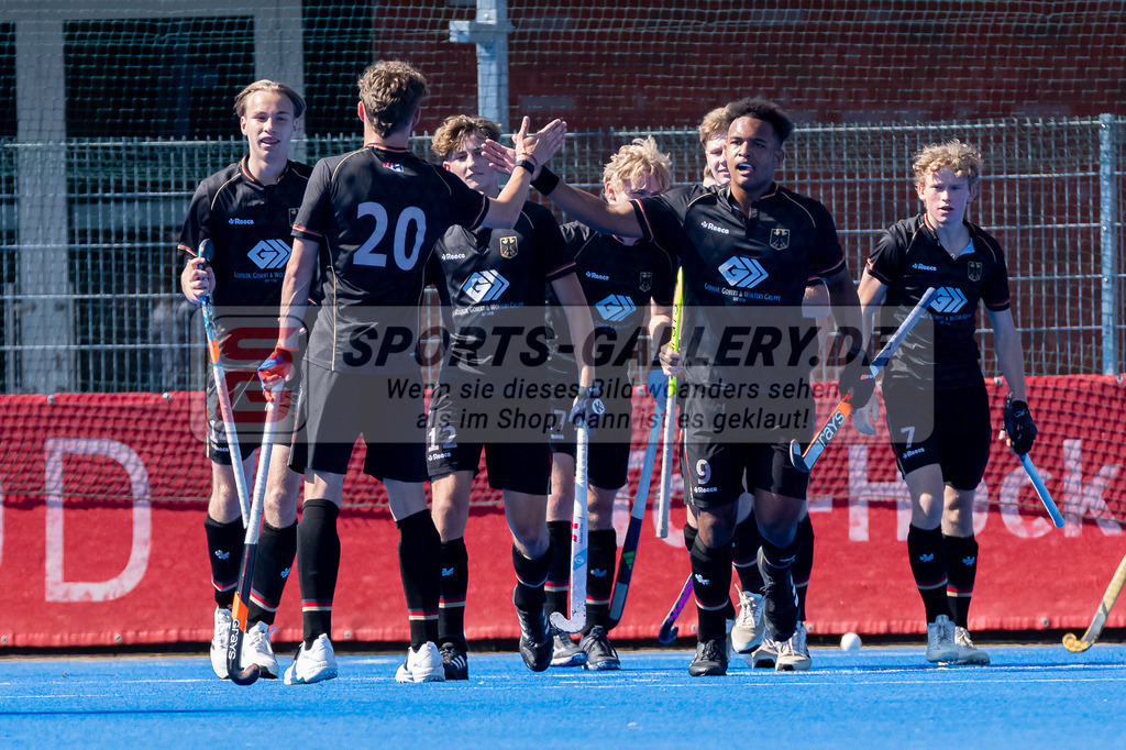 HK_20240628_102483 | MU18 Länderspiel Germany - Niederlande am 28.6.2024 Crefelder HTC, Krefeld ,