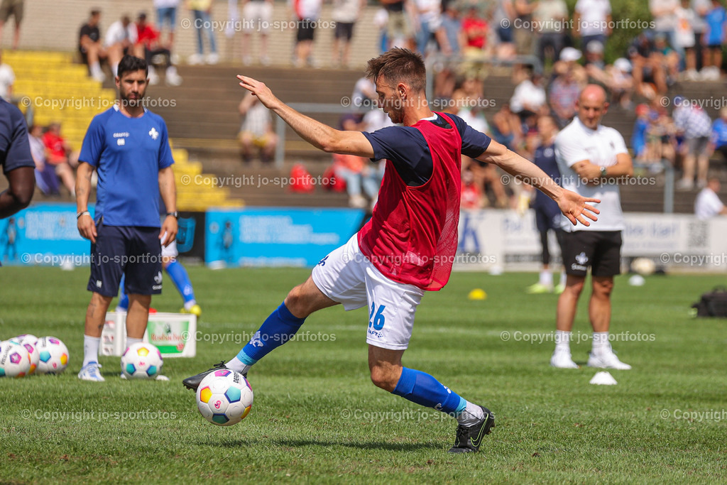 Giessen_Darmstadt (26) | 16.07.2023; Testspiel; Waldstadion Gießen; FC Gießen - SV Darmstadt 98; Ergebnis: 2:0 (0:0)