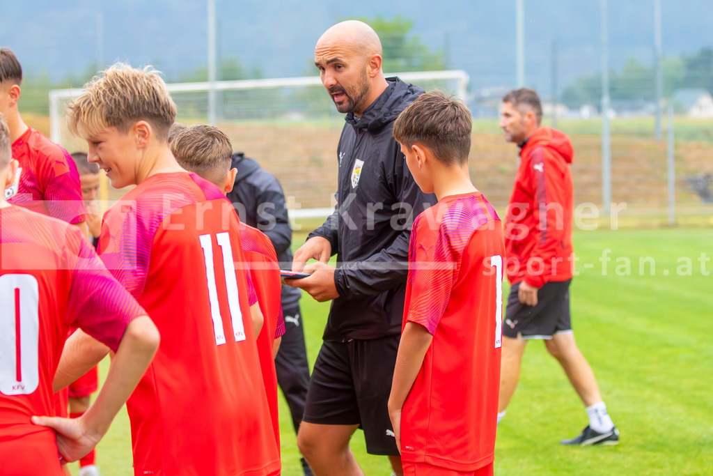 Fußball, Entwicklungsspiele der KFV-Auswahl  | Fußball, Entwicklungsspiele der KFV-Auswahl , KFVU14 am 05.09.2024 in Spittal (Stadion Landskron), Austria, (Photo by Ernst Krawagner sport-fan.at) - Realisiert mit Pictrs.com
