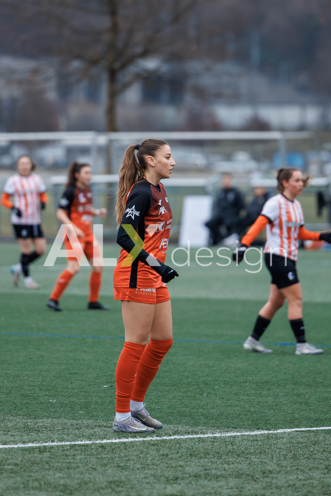 Fußball I Frauen I Saison 2025-2026 I Freundschaftsspiel I FC Aarau Frauen - SC Freiburg U20 I 24.01.2026 | 9 Alketa Rama (FC Aarau) – Angriff - Realisiert mit Pictrs.com