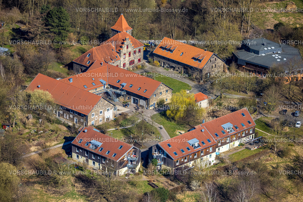 Witten250300948 | Luftbild, Christopherus-Haus e.V. - Wohn- und Lebensgemeinschaft Witten Christopherus-Hof, Annen, Witten, Ruhrgebiet, Nordrhein-Westfalen, Deutschland