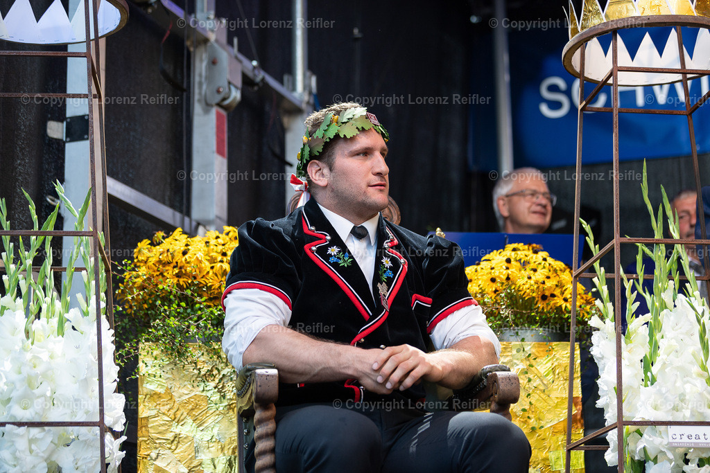 Schwingen -  ESAF Empfang Schwingerkönig 2025 | Maienfeld, 3.9.25, Schwingen - ESAF Empfang Schwingerkönig.