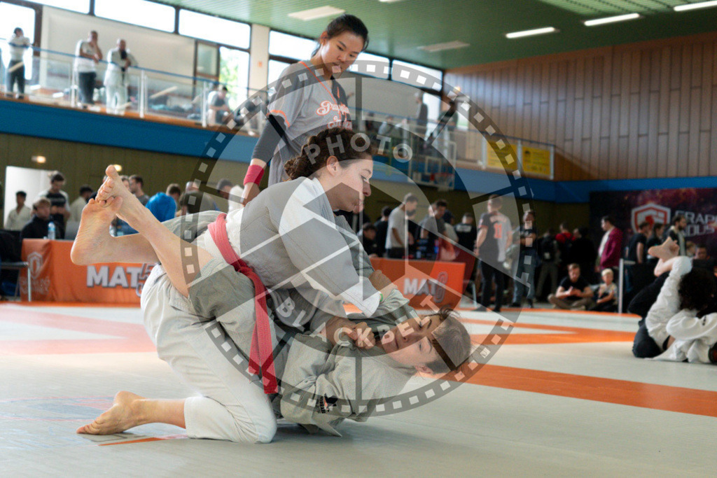 20240915PBB1991 | Athletes compete during the Grappling Industries’ grappling and Brazilian jiu-jitsu competition in Berlin, on September 15, 2024.