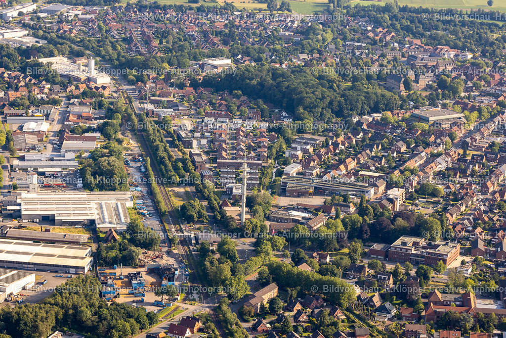 luftbilder-ahaus-kreis Borken-9875 | Luftbild Stadt Ahaus und Wasserschloss Ahaus - Realisiert mit Pictrs.com