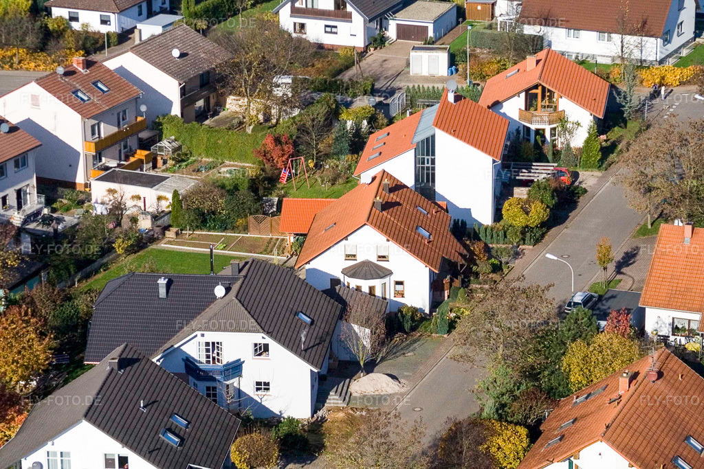 Luftbild: Klingbachstr in Steinweiler im Bundesland Rheinland-Pfalz in Deutschland. Foto: IMG_4658.jpg vom 16.11.2006 durch Werner Riehm/FLY-FOTO.de