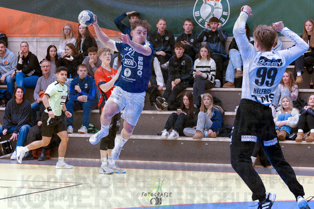 Jugendbundesliga A-Jugend; HSG Dutenhofen/Münchh. - HSG Rodgau Nieder-Roden | Jugendbundesliga A-Jugend; HSG Dutenhofen/Münchh. - HSG Rodgau Nieder-Roden am 07.12.2024 in Dutenhofen (Sporthalle Dutenhofen)Photo © 2024 - Jörg Heinrich - Realisiert mit Pictrs.com