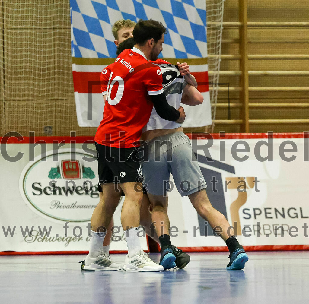 2023-04-01_055_SV_Anzing_gegen_TuS_Prien | Anzing, Deutschland, 01.04.2023:
Handball, Bezirksliga 2022 / 2023, 12. Spieltag, SV Anzing gegen TuS Prien, Endergebnis: 

Foto: Christian Riedel / fotografie-riedel.net