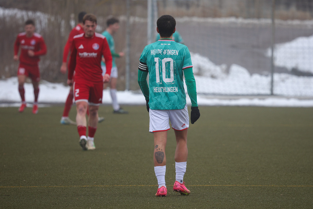 Heldenfingen-Buch_260131_6186 | SG Heldenfingen/Heuchlingen vs. TSV Buch, Fußball, Herren, Freundschaftsspiel, 2025/2026, 31.01.2026 in Söhnstetten, Kunstrasenplatz (Foto: Michael Bulling) - Realisiert mit Pictrs.com
