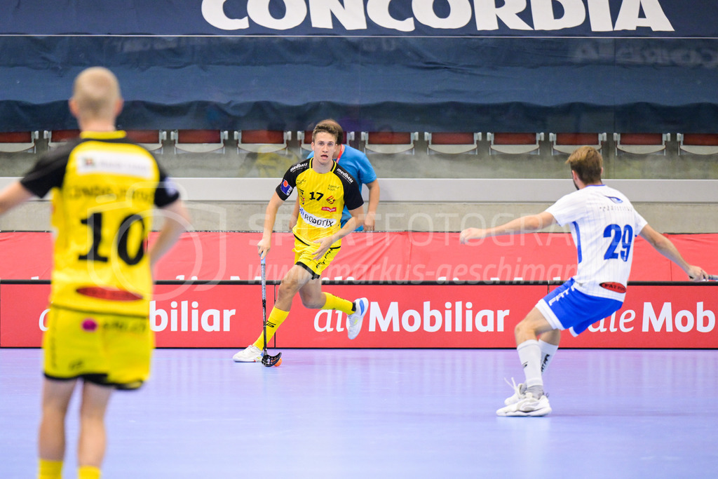 GC Unihockey vs HC Rychenberg - 27. August 2022 | GC Unihockey vs HC Rychenberg
AXA Arena, Winterthur
Flemming Kühl (#17 HC Rychenberg)
Bild: Sportfotografie Markus Aeschimann | www.markus-aeschimann.ch - Realisiert mit Pictrs.com