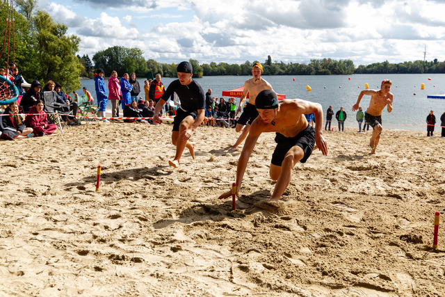 DLRG, Rettungssport, Beach- & Oceanevents, Landesmeisterschaften Freiwasser Rettungssport NRW 2025 13.09.2025 | Kalkar-Wissel, Deutschland - September, 13: Landesmeisterschaften Freiwasser Rettungssport NRW 2025 (Foto: Benedikt Lang (DLRG)) - Realisiert mit Pictrs.com
