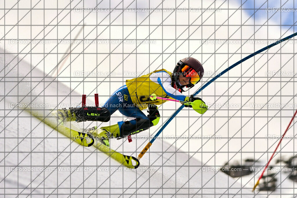 ALP8020_NOe-Kinder-LM_SL-I_Hochkar_Waschenegger Anna | (C)FotoLois.com, Alois Spandl. NÖ Kinder-Landesmeisterschaft, SLALOM im Draxlerloch am Hochkar, erster Lauf, So 18. Februar 2024.