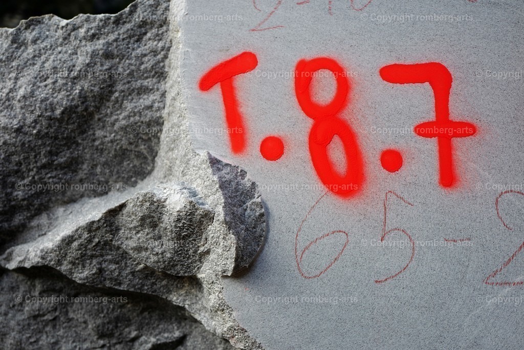 Stones3 | Beton, Betonblock, Stein, Steinbruch, Betonblock nummeriert