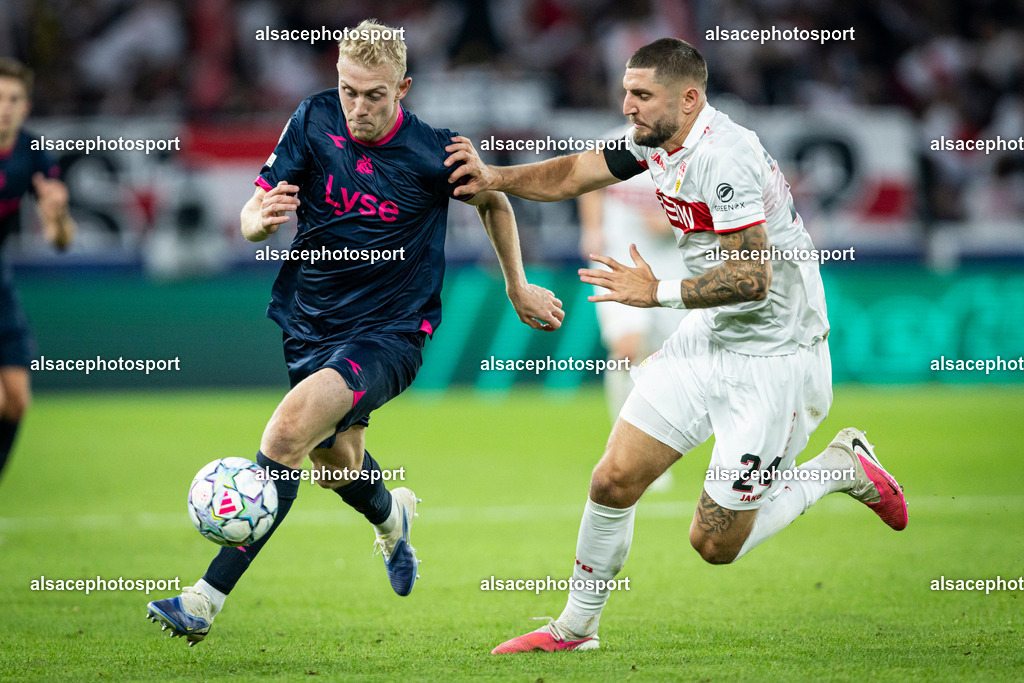 9L6A4331 | Henrik Bjordal during the champions league game between Stuttgart and Viking at Arena Stuttgart on September 9, 2026 in Dortmund, Germany. - Realisiert mit Pictrs.com