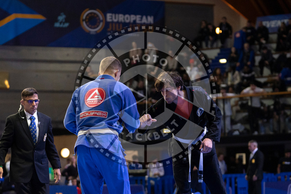 20240119PBB1690 | Fighters compete during the IBJJF European Championship in Paris, France, on January 19, 2024.