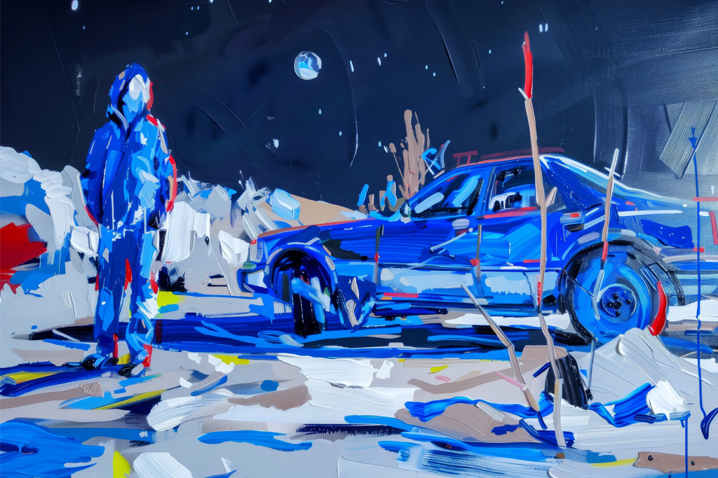 250904 - Mond Safari | Bestelle dieses Motiv als Wandbild oder Poster in vielen Größen und Ausführungen und mit kostenloser Lieferung innerhalb Deutschlands. 