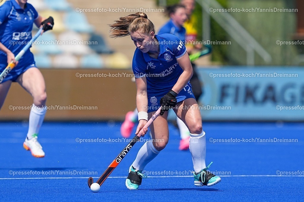 xydrx13082502047 | 13.08.2025, xydrx, Frauen EuroHockey Championship 2025, Gruppenphase, Gruppe B, Belgien - Schottland, Sparkassenpark Mönchengladbach: Charlotte Watson (SCO #12)