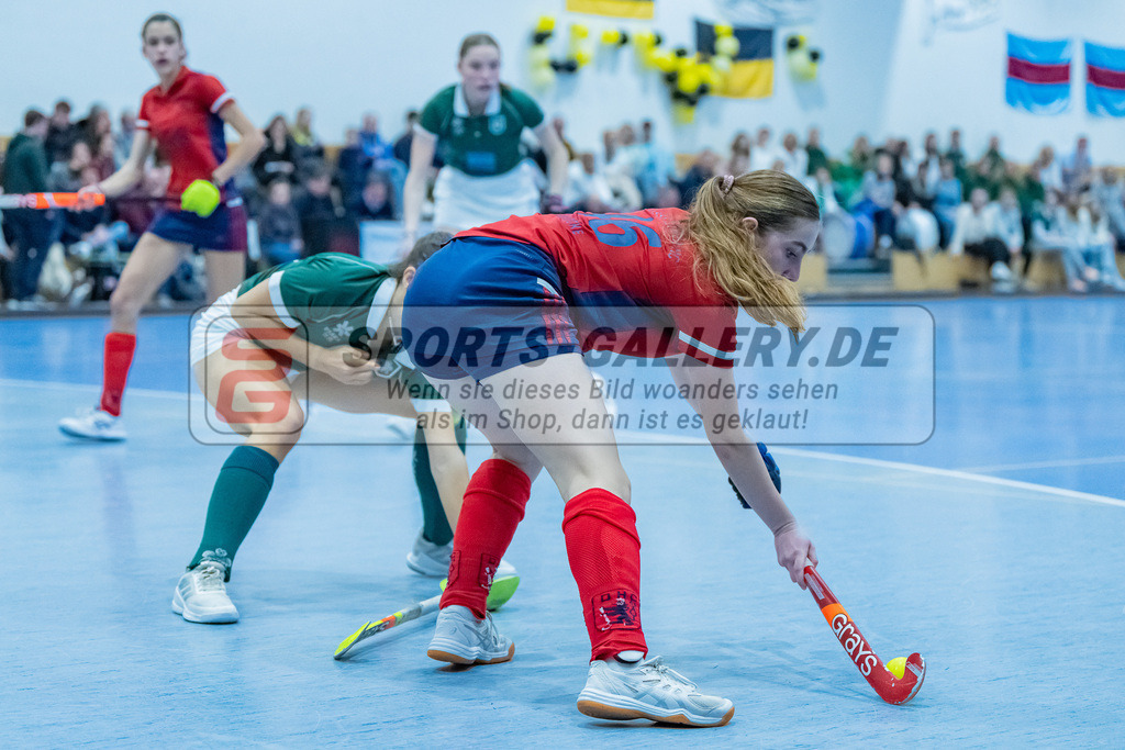 HK_20240303_109155 | Spiel um Platz 5 Deutsche Meisterschaft WU16 am 3.3.2024 Halle DHC, Düsseldorf ,