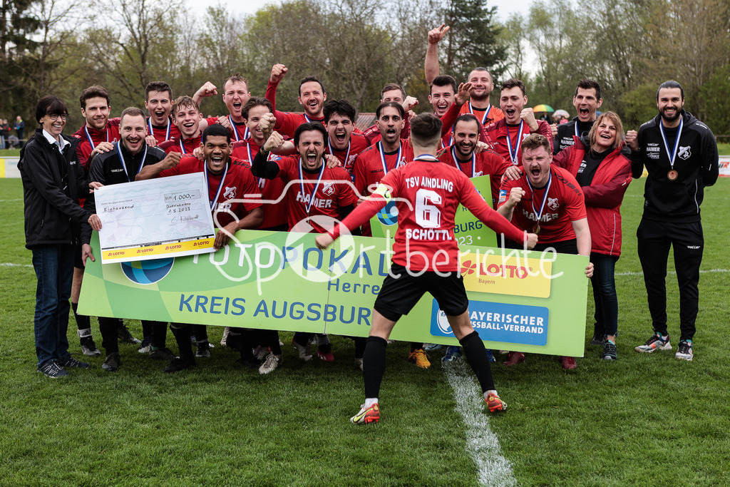 TSV Dinkelscherben - TSV Aindling | Jubelfoto TSV Aindling
