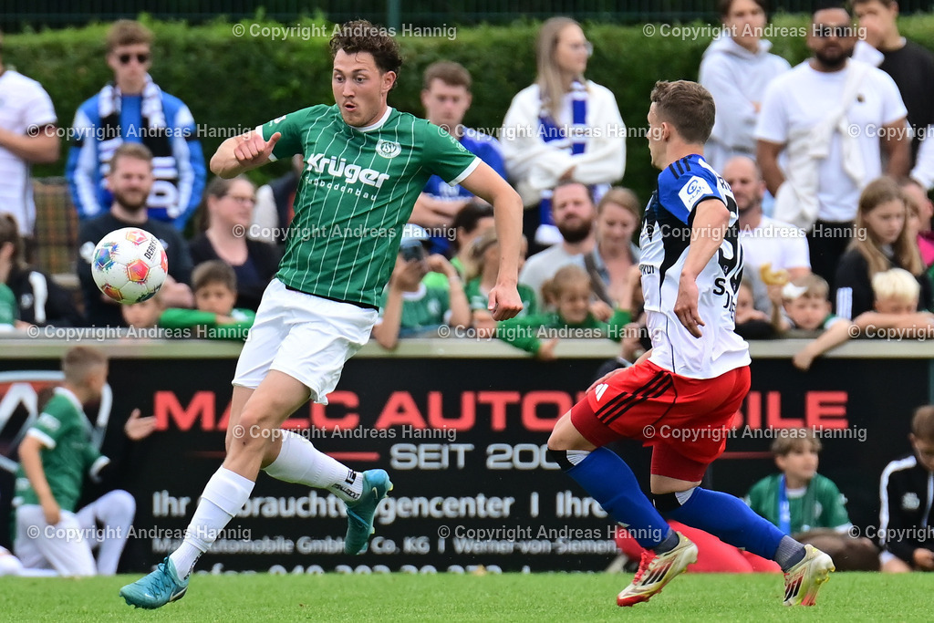 Fußball I Herren I Testspiel  I TSV Elstorf - Hamburger SV I 5.7.2025 | a-hannig - Realisiert mit Pictrs.com