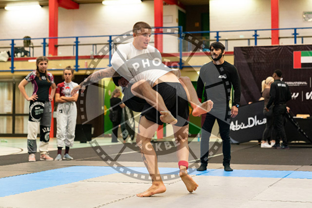 20230826PBB57473 | Fighters compete during the AJP INTLPRO BJJ and grappling competition in Hamburg, Germany, on August 26 2023.