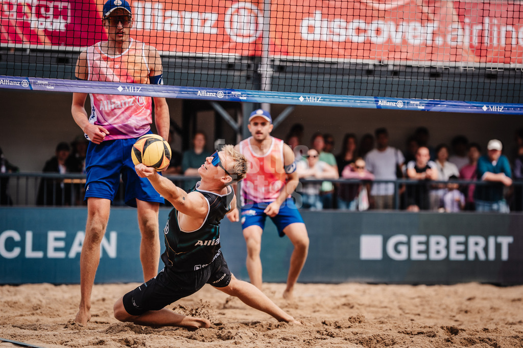 Beachvolleyball | Männer | Allianz German Beach Tour 2025 | Tourstop Hamburg | 01.06.2025 | Jonas Reinhardt