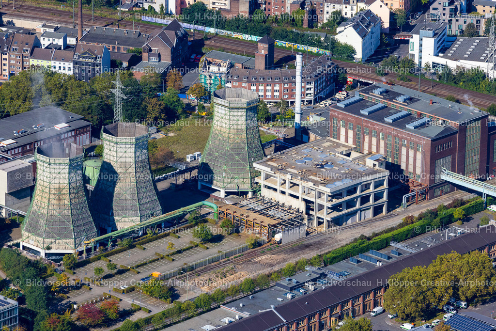 Luftbilder Düsseldorf-5040 | Luftbild Düssedlorf Heizkraftwerk Flingern - Realisiert mit Pictrs.com