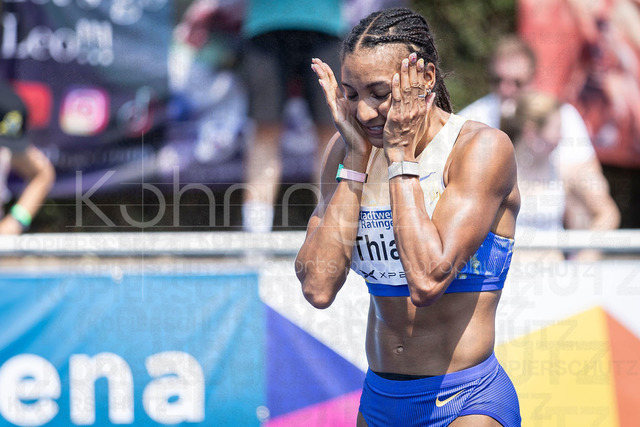 Multisport Event; Ratingen, 27.06.2026 | RATINGEN, GERMANY - JUNE 27, 2026 : Nafissatou Thiam (BEL / Belgium) during high jump competing during the Multisport Event at Stadion Ratingen on June 27, 2026 in Ratingen, Germany.
